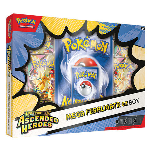 Pokémon TCG: Mega Evolution Ascended Heroes - Mega Feraligatr ex Box